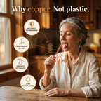 Xanthe | Pure Copper Tongue Scraper