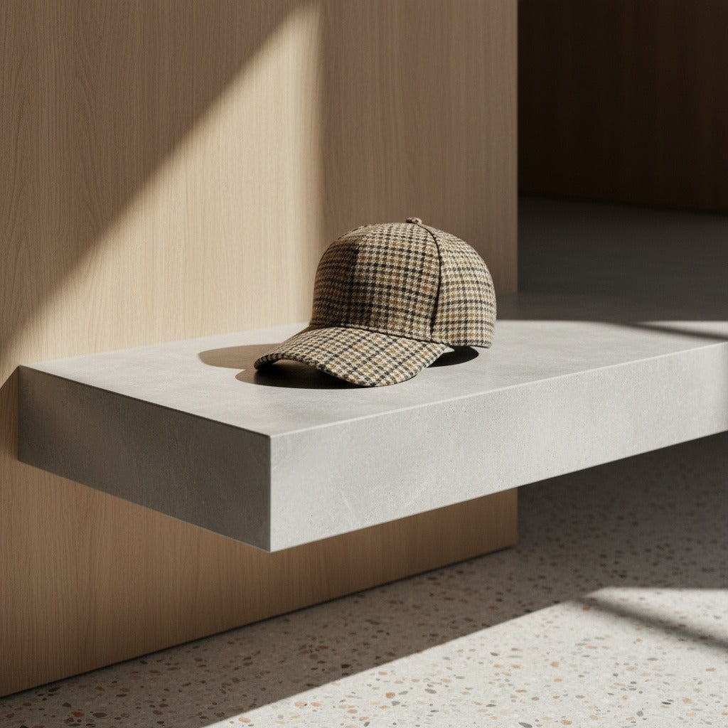 Houndstooth Cap