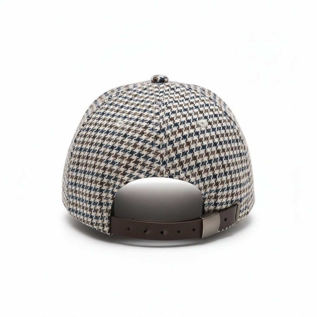 Houndstooth Cap