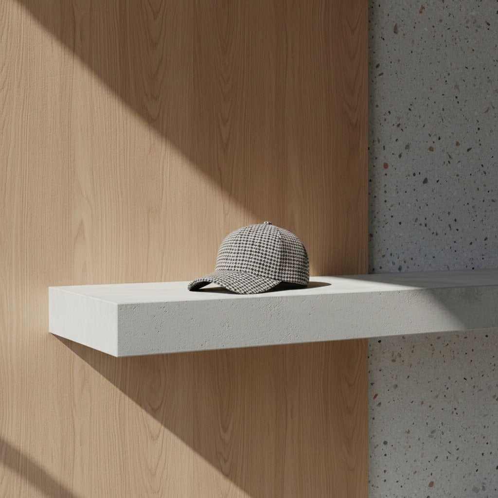 Houndstooth Cap
