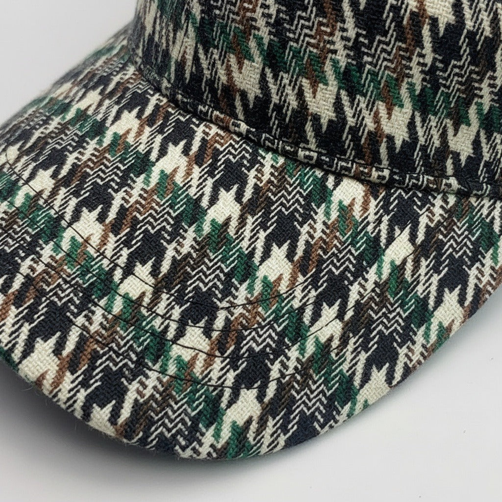 Houndstooth Cap