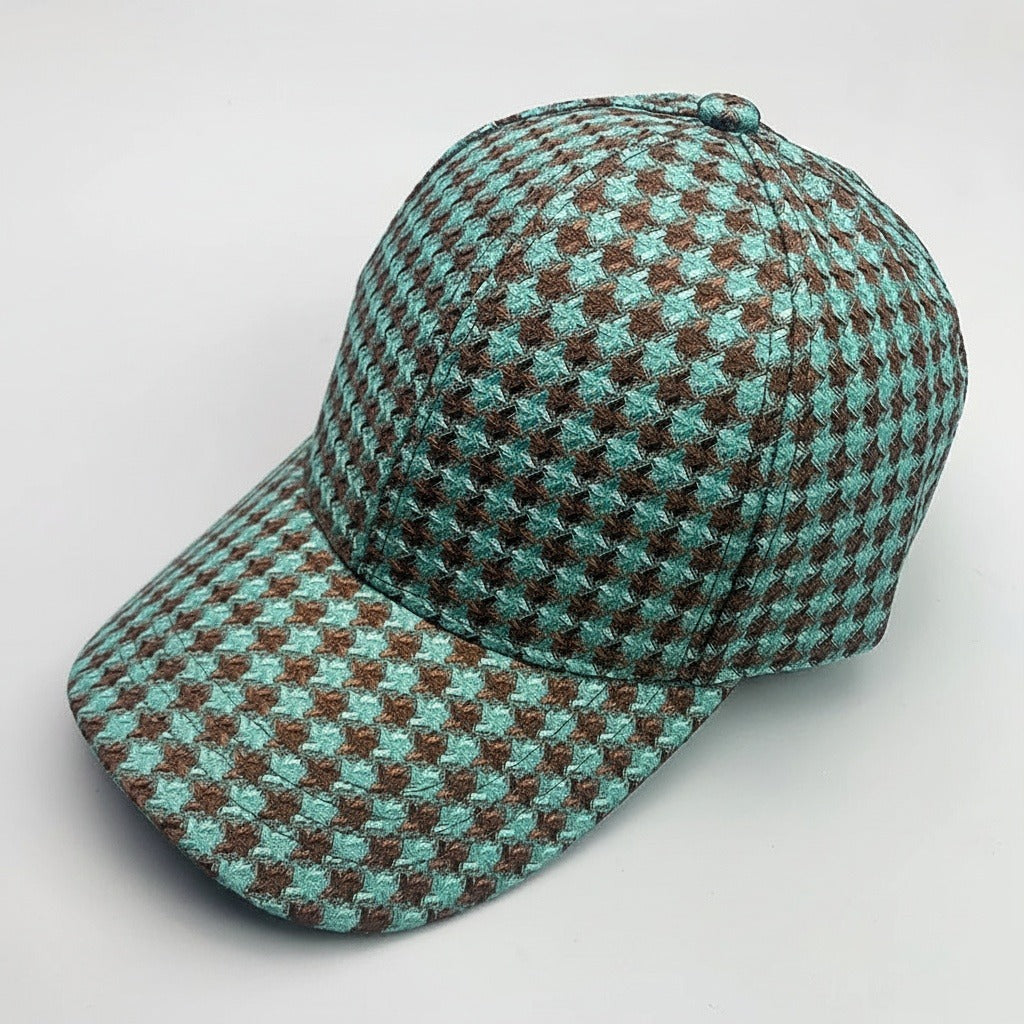 Houndstooth Cap