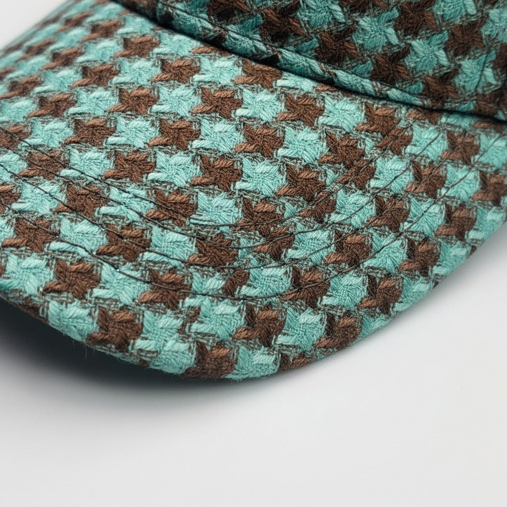 Houndstooth Cap