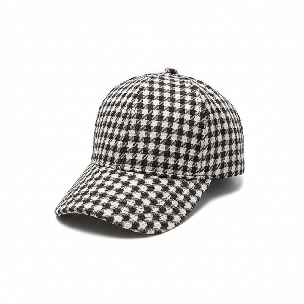 Houndstooth Cap