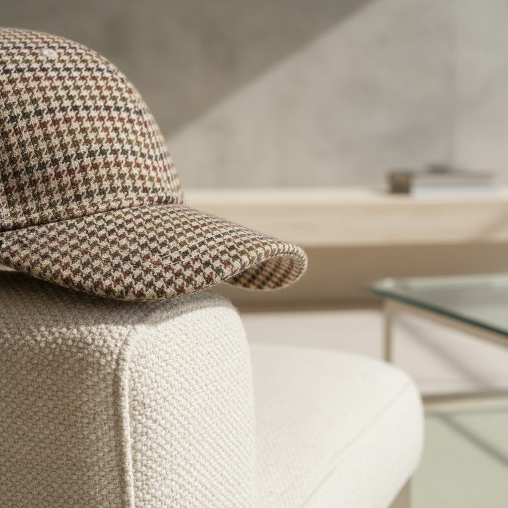 Houndstooth Cap