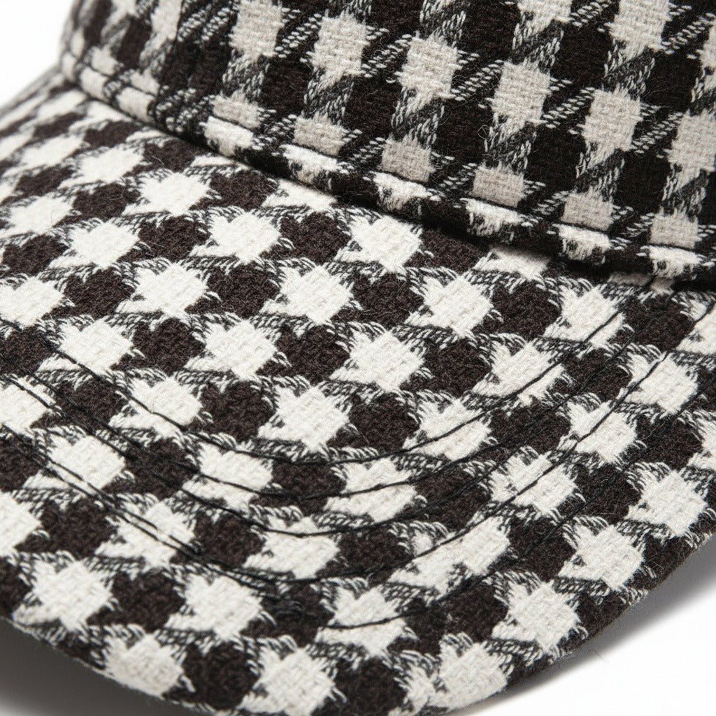Houndstooth Cap