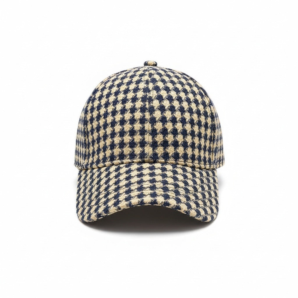 Houndstooth Cap