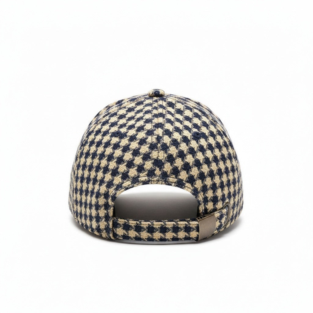 Houndstooth Cap