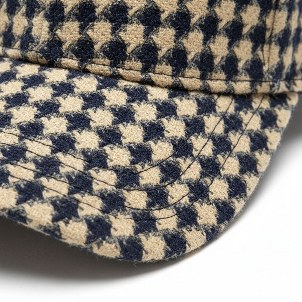 Houndstooth Cap
