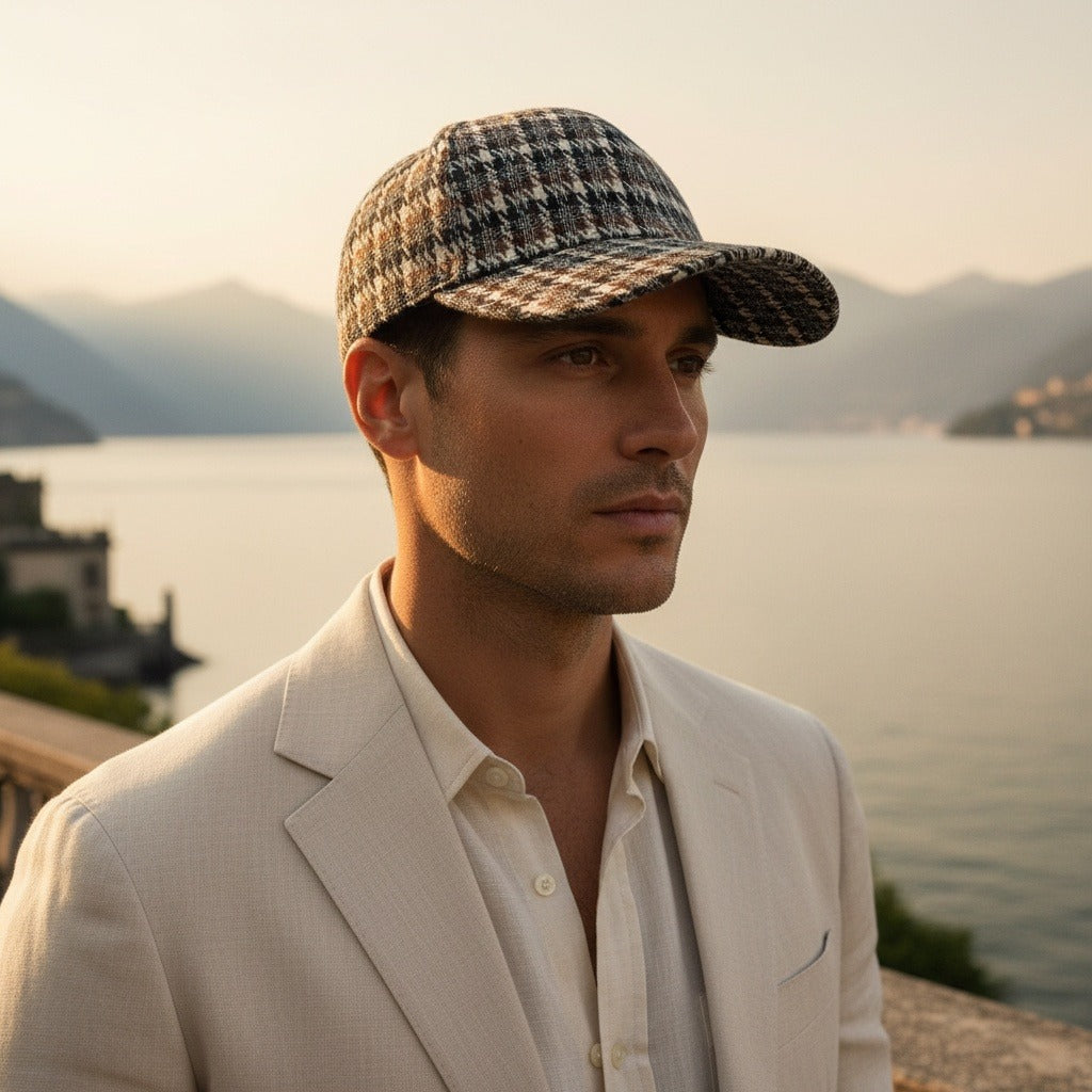 Houndstooth Cap