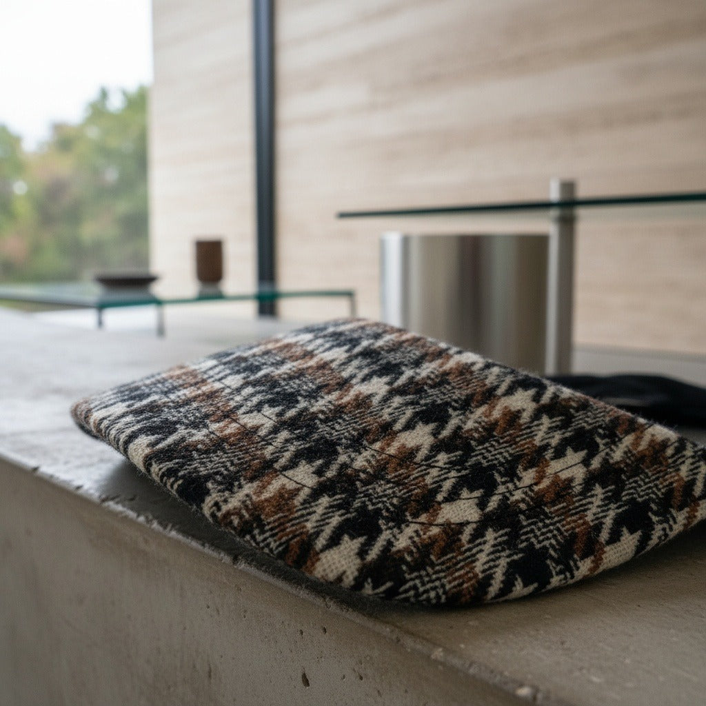 Houndstooth Cap