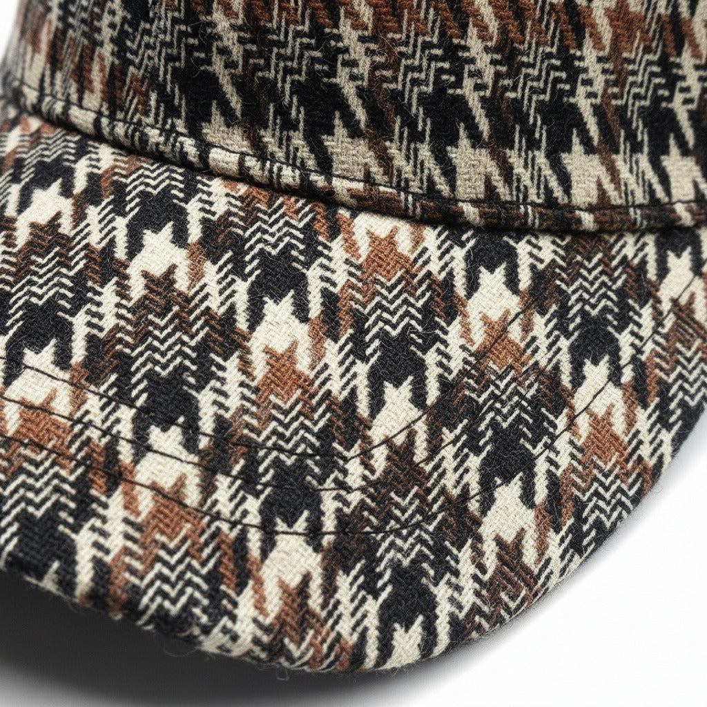 Houndstooth Cap