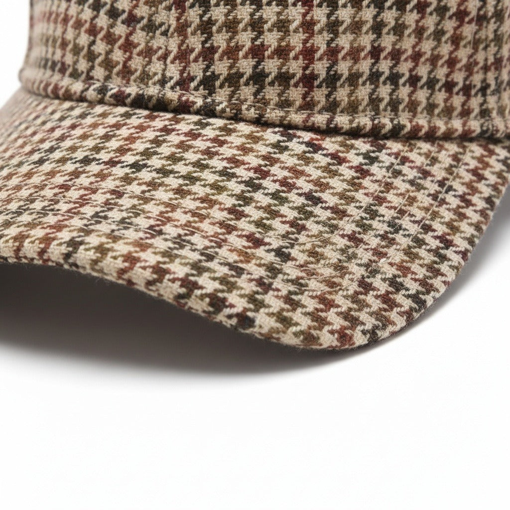 Houndstooth Cap