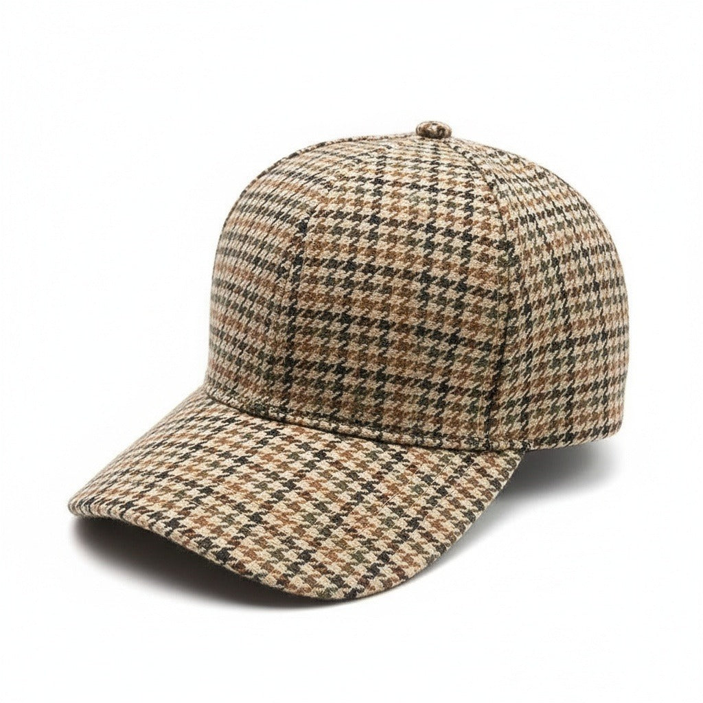 Houndstooth Cap