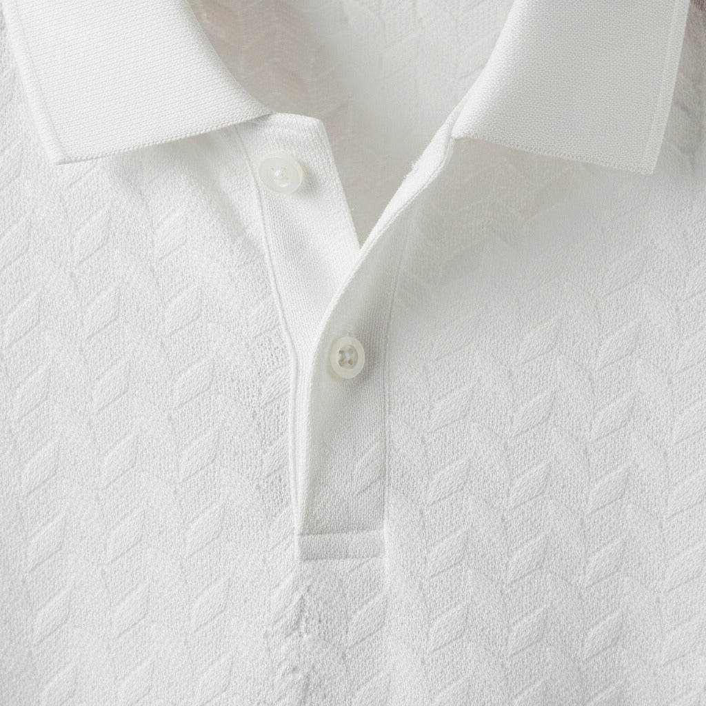 Long Sleeve Textured Shirt