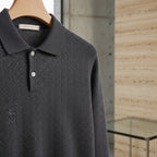 Long Sleeve Textured Shirt