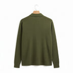 Long Sleeve Textured Shirt
