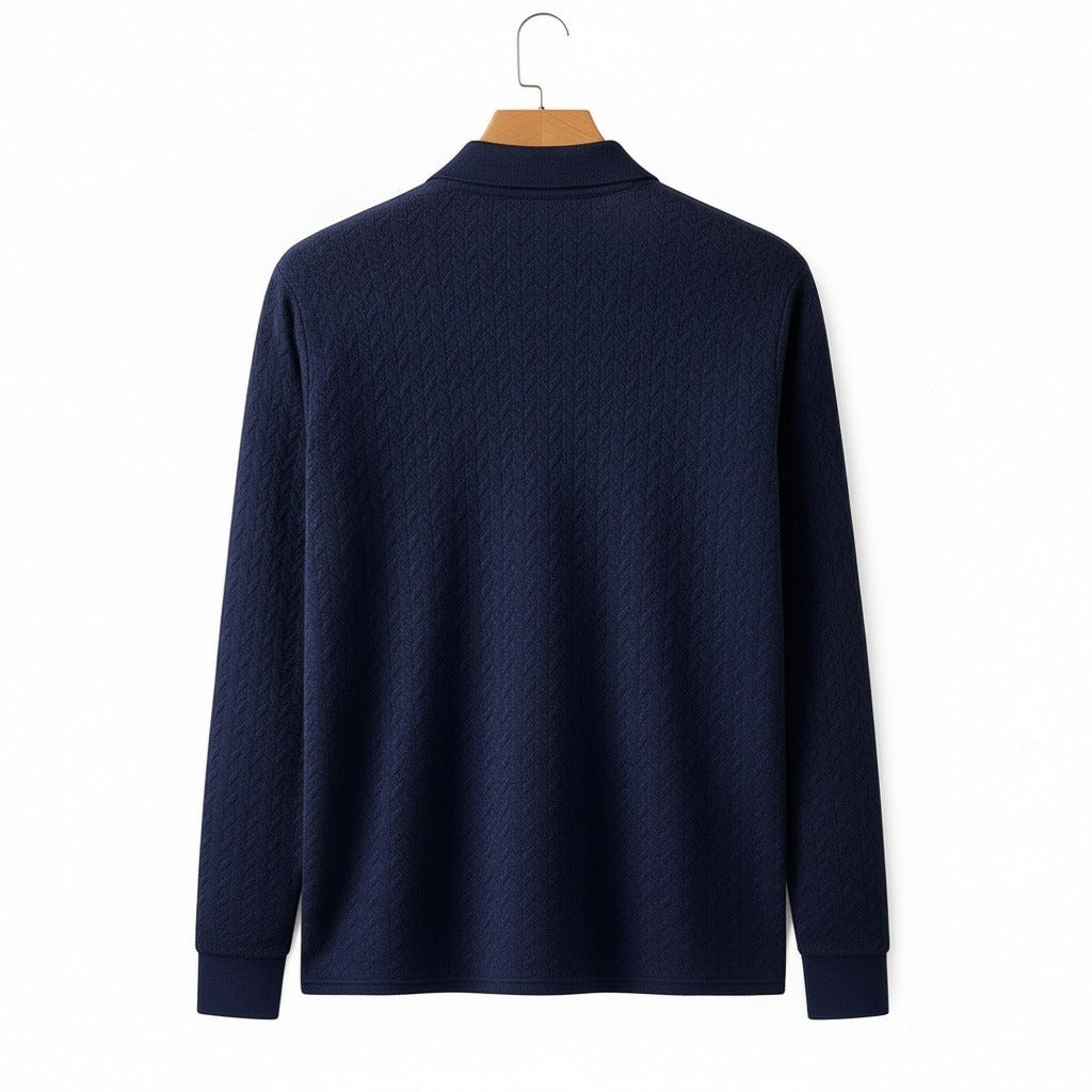 Long Sleeve Textured Shirt