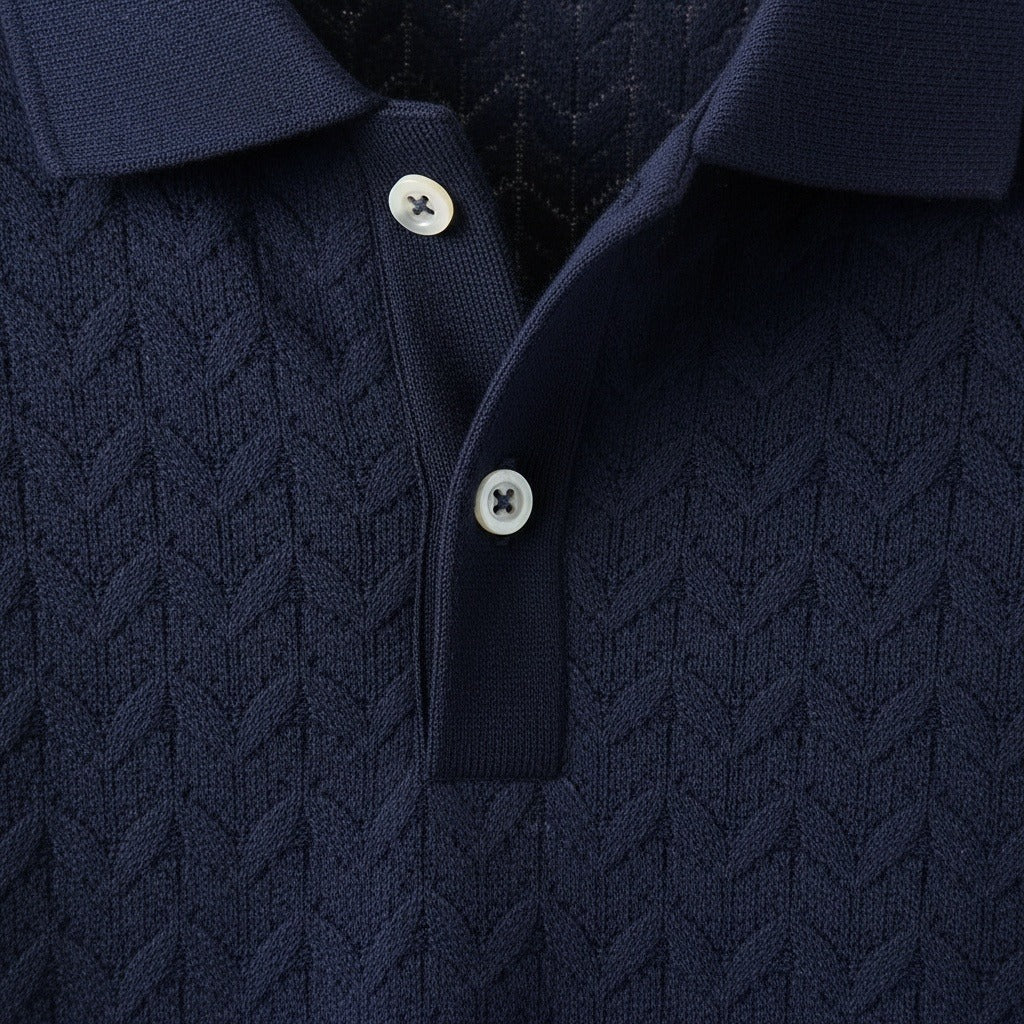 Long Sleeve Textured Shirt