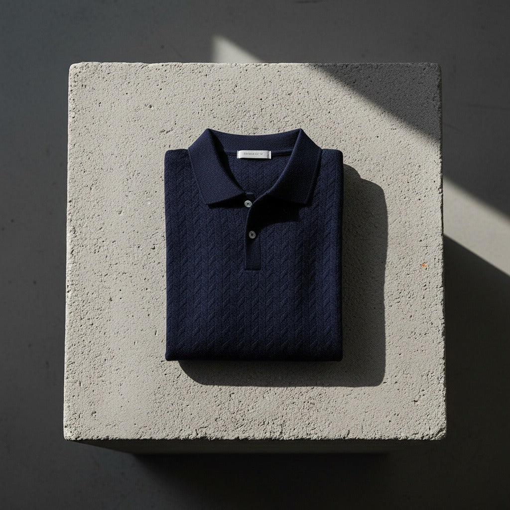 Long Sleeve Textured Shirt