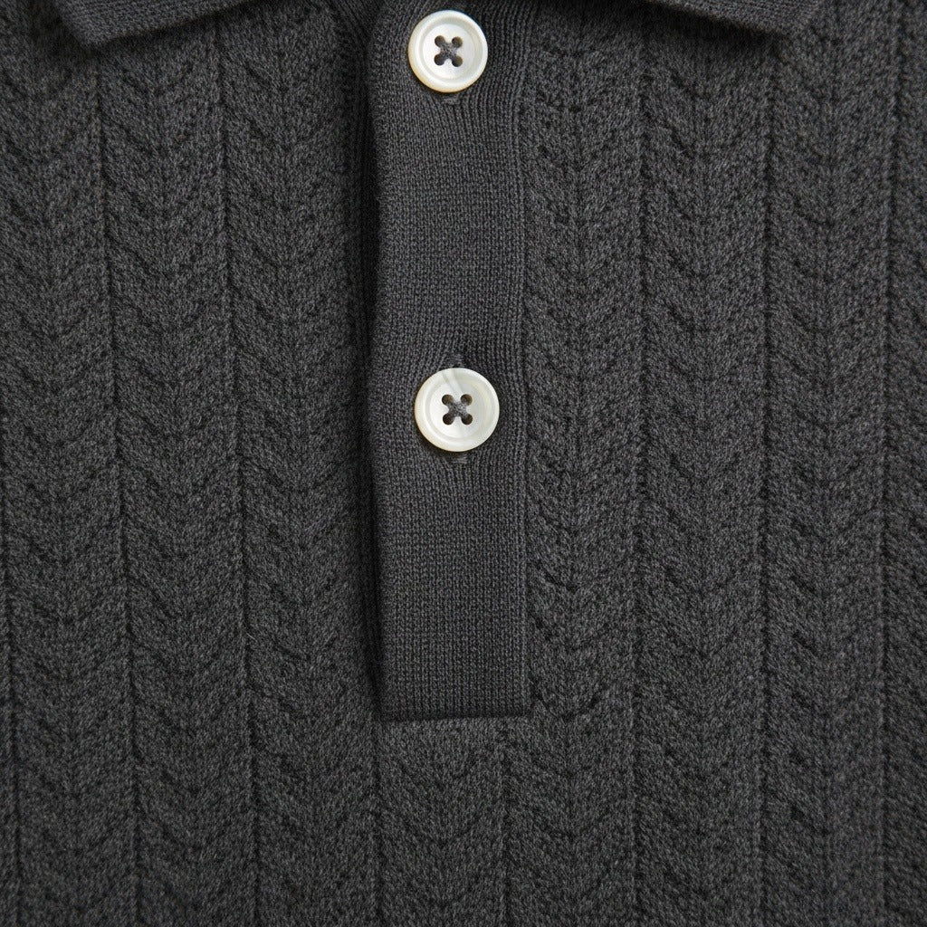 Long Sleeve Textured Shirt