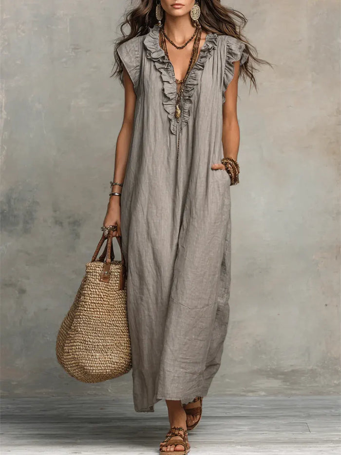 Saoirse | Weightless Boho Maxi Dress