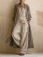 Valentina | Soft Suit with Overcoat