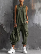 Mirella | Soft Casual Set with Pockets