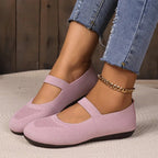 Astrid | Breathable Knitted Ballet Flats