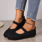 Astrid | Breathable Knitted Ballet Flats