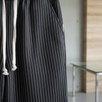 Striped Linen Trousers Men