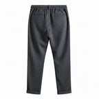 Striped Linen Trousers Men