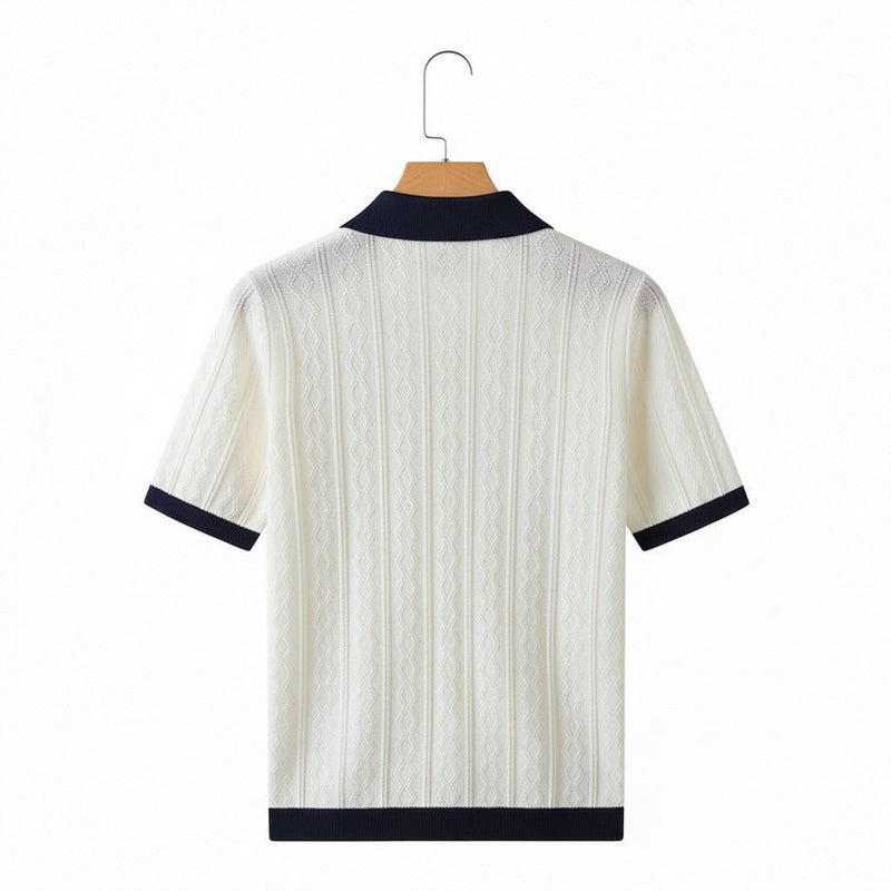 Textured Polo Shirt